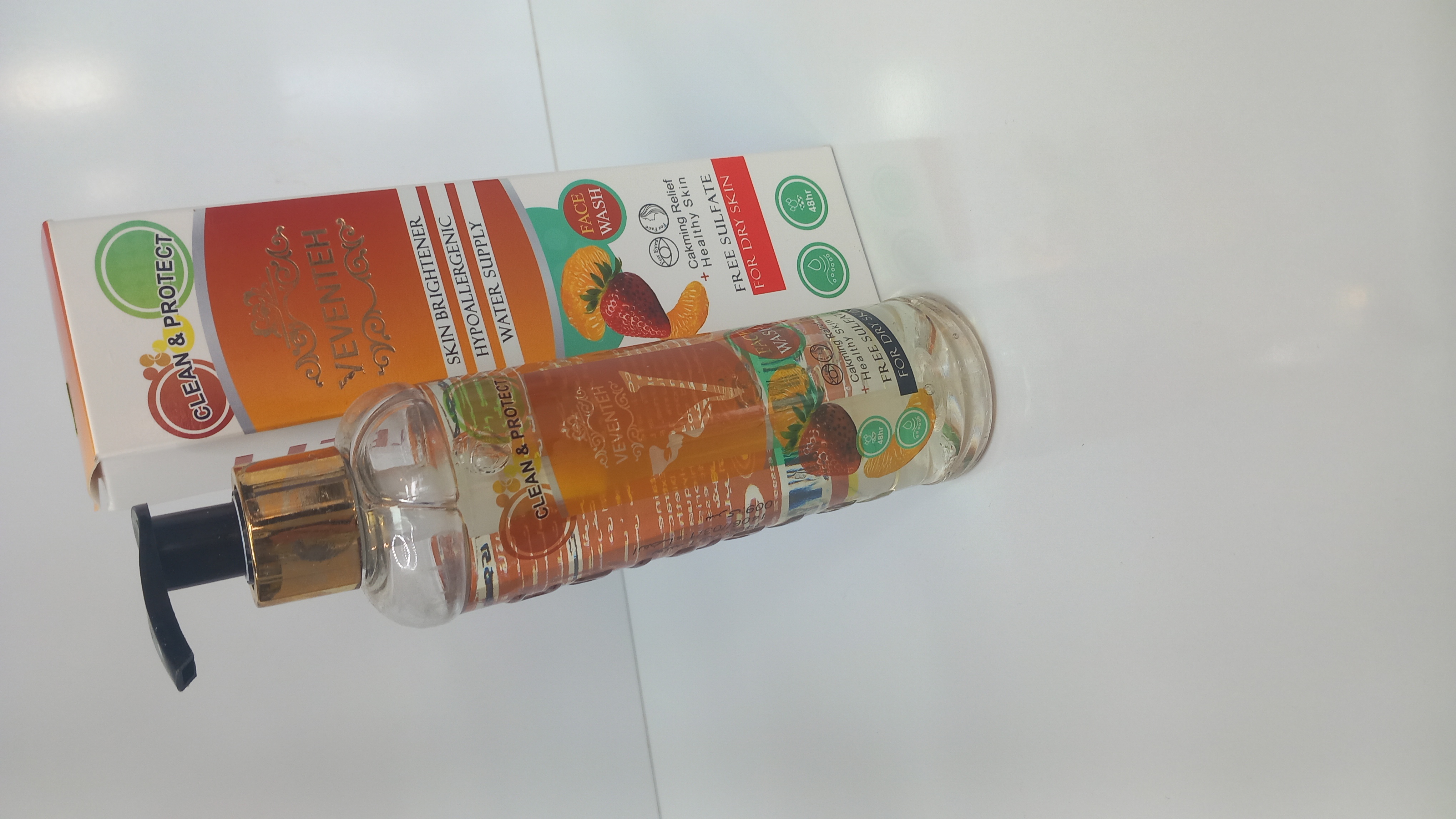 ژل شست و شو وونته در دو رایحه